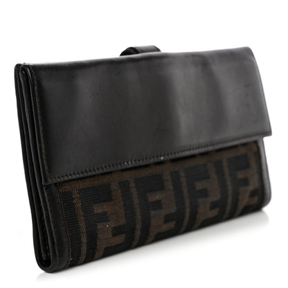 Fendi Zucca Continental Wallet Tobacco 3 of 11