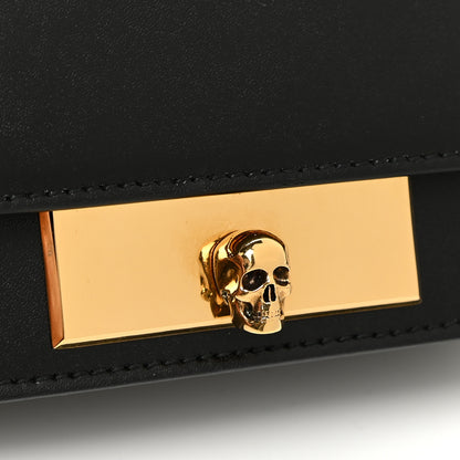 Alexander McQueen Calfskin Skull Lock Mini Crossbody Bag Black 13 of 13
