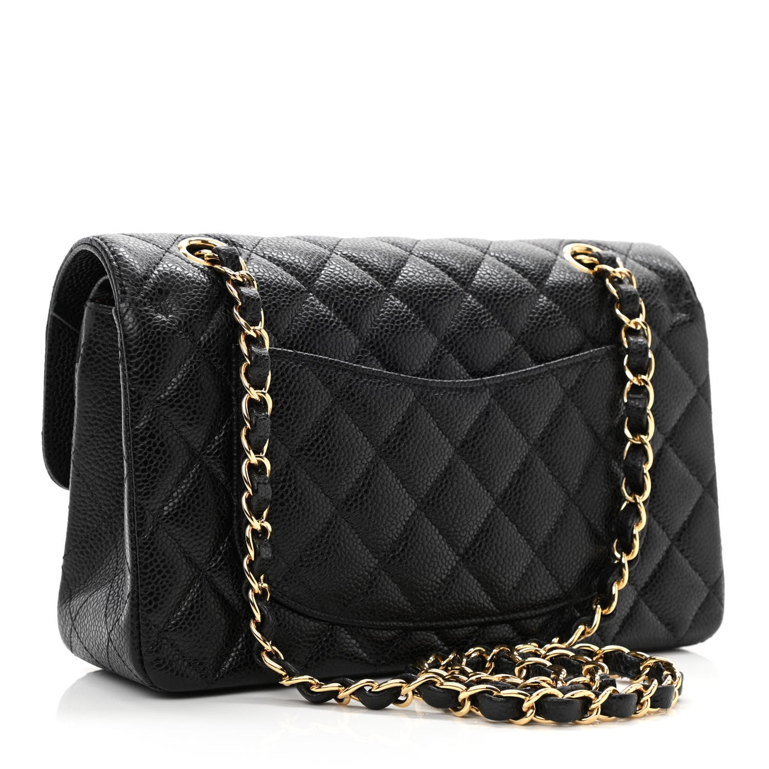 Chanel Caviar Quilted Small Double Flap Black 3 of 11
