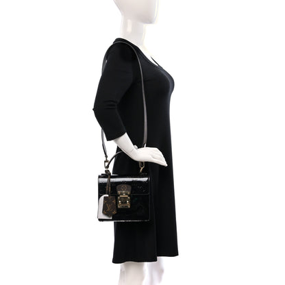 Louis Vuitton Vernis Epi Monogram Spring Street Black 2 of 8