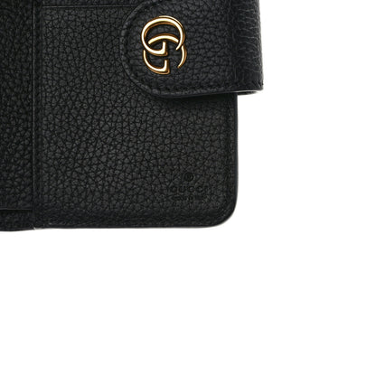 Gucci Dollar Calfskin Bamboo Double G Wallet Black 6 of 6