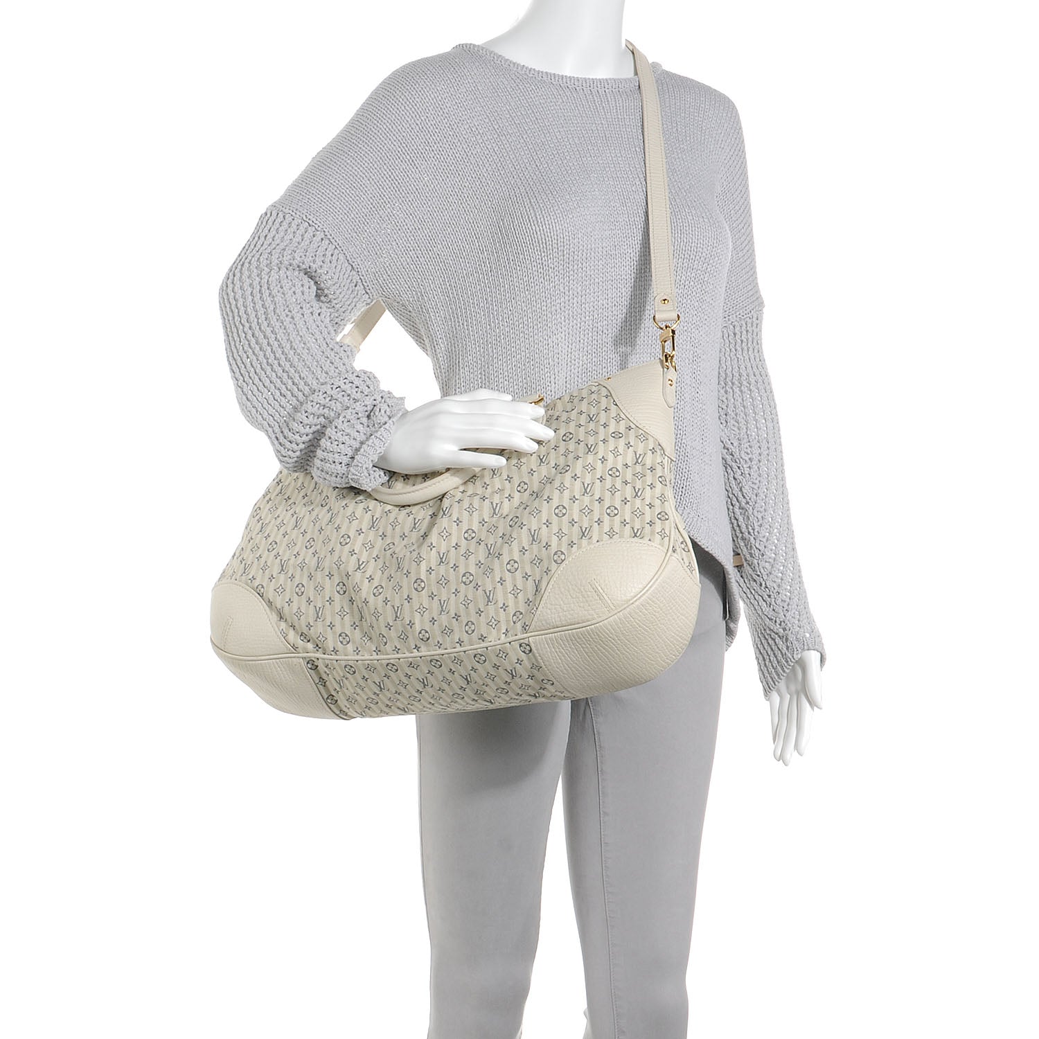 Louis Vuitton Mini Lin Croisette Marina GM Blue 2 of 8