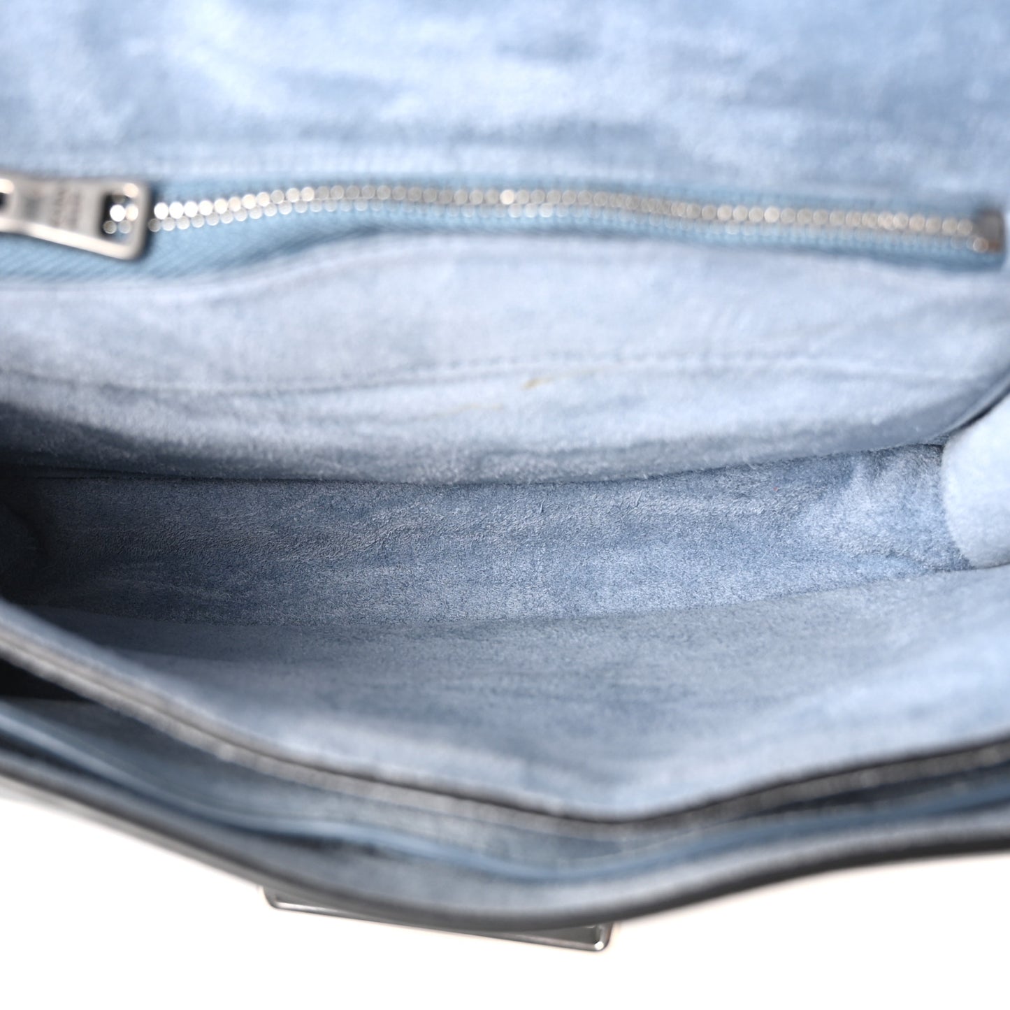Glace Calf Soft Cahier Bag Marine Astrale