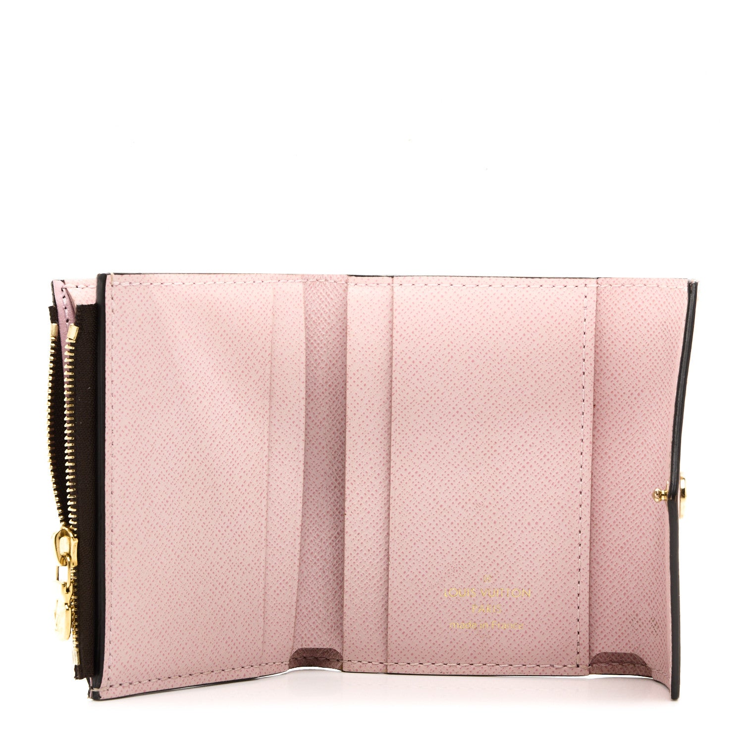 Louis Vuitton Monogram Zoe Wallet Rose Ballerine 5 of 8