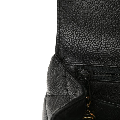 Chanel Caviar Quilted Jumbo Kelly Flap Black 14 of 14