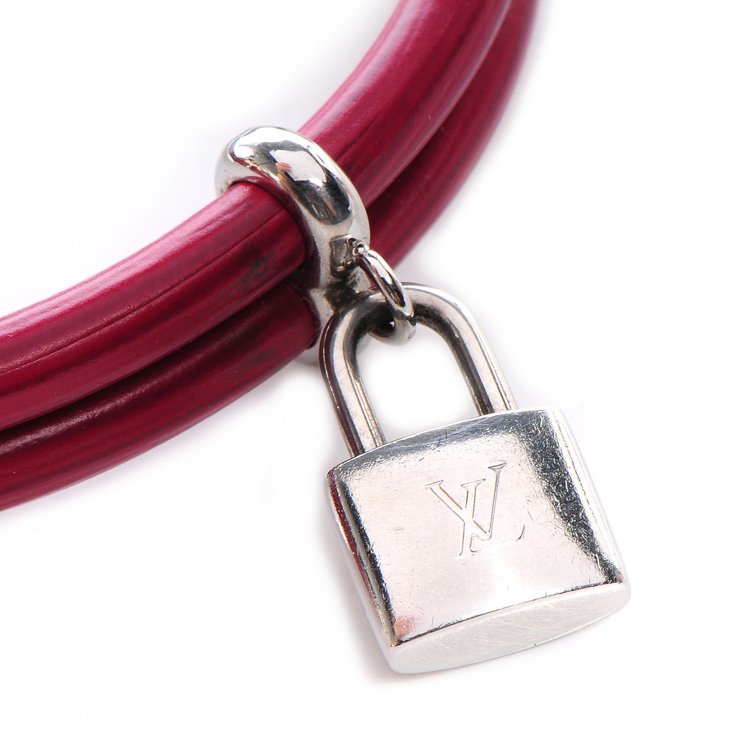 Epi Keep It Twice Bracelet 19 Fuchsia