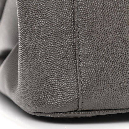 Salvatore Ferragamo Calfskin Quilted Medium Gancini Top Handle Bag Sparrow 9 of 10