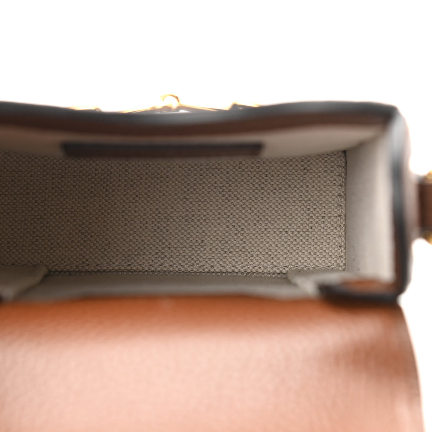 New Denim GG Monogram Dollar Calfskin Mini Horsebit 1955 Crossbody Bag Blue Tea Cuir Epilog