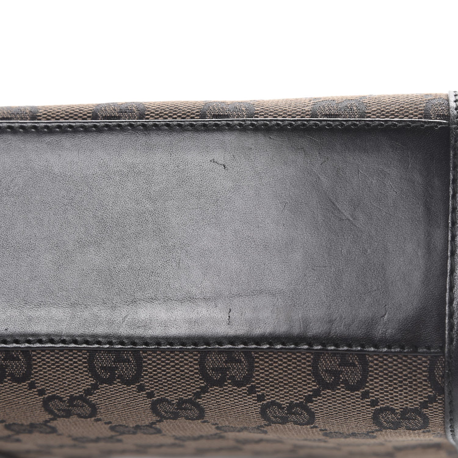 Gucci Monogram Bardot Brown 14 of 14