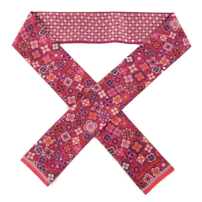Louis Vuitton Silk Aiyana Bandeau Plum 1 of 4