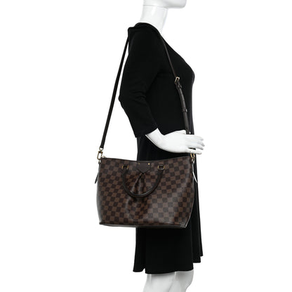 Louis Vuitton Damier Ebene Siena MM 2 of 9