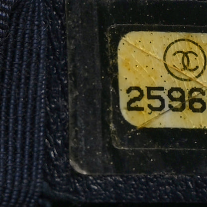 Chanel Tweed Calfskin Quilted Medium Gabrielle Hobo Gray Navy 7 of 11