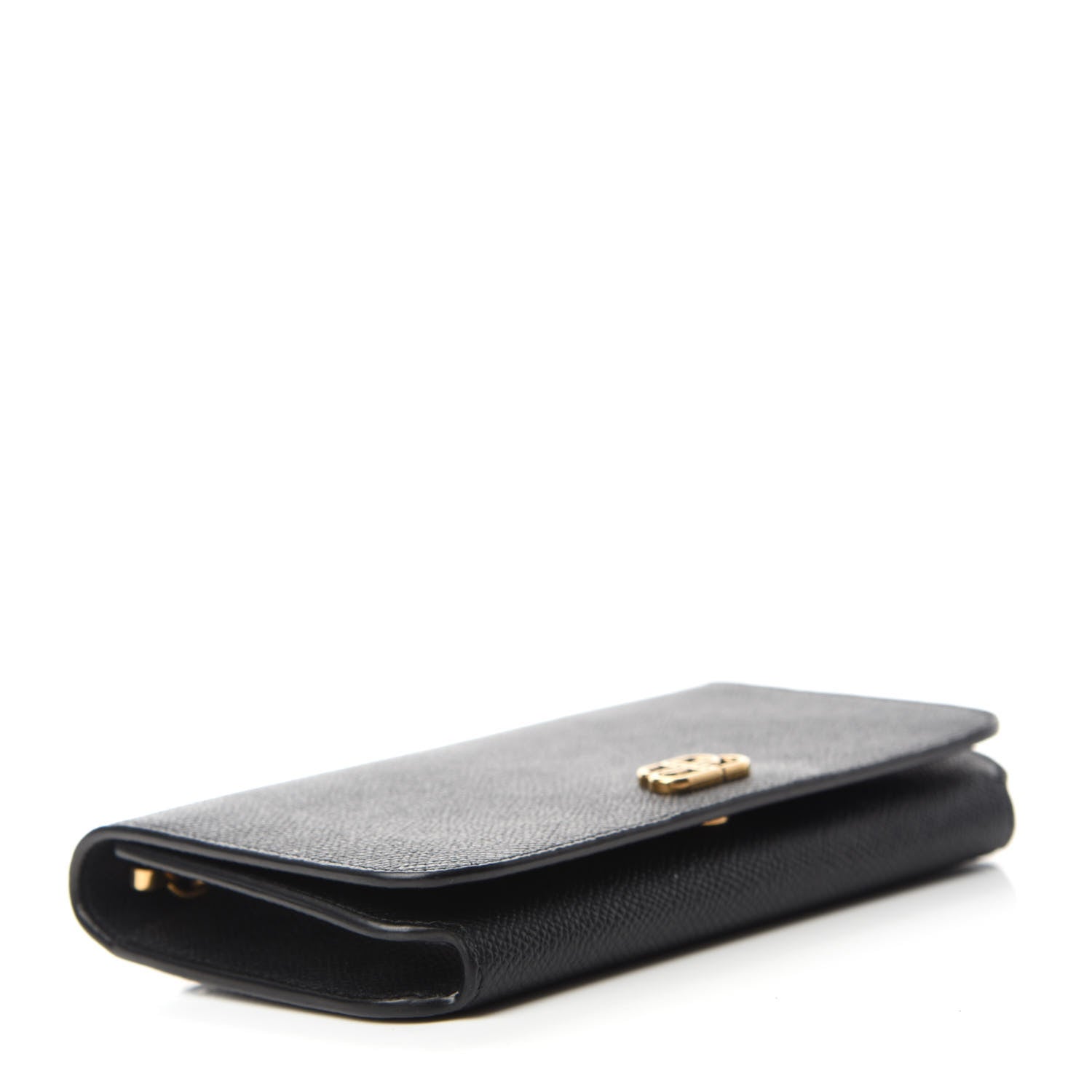 Balenciaga Grained Calfskin BB Phone Holder Wallet On Chain Black 4 of 10