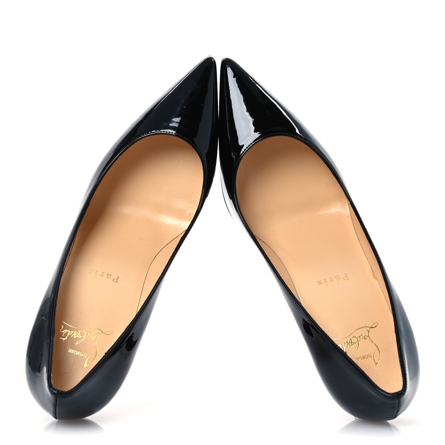 Christian Louboutin Patent So Kate 85 Pumps 37.5 Black 2 of 11