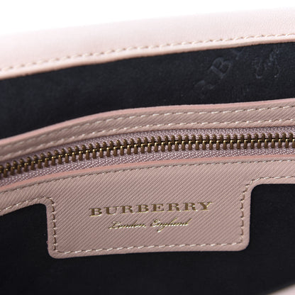 Burberry Trench Calfskin Medium DK88 Top Handle Bag Ash Rose 12 of 14