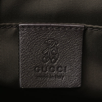 Gucci GG Supreme Monogram Web Childrens Crossbody Bag Beige Black 6 of 9