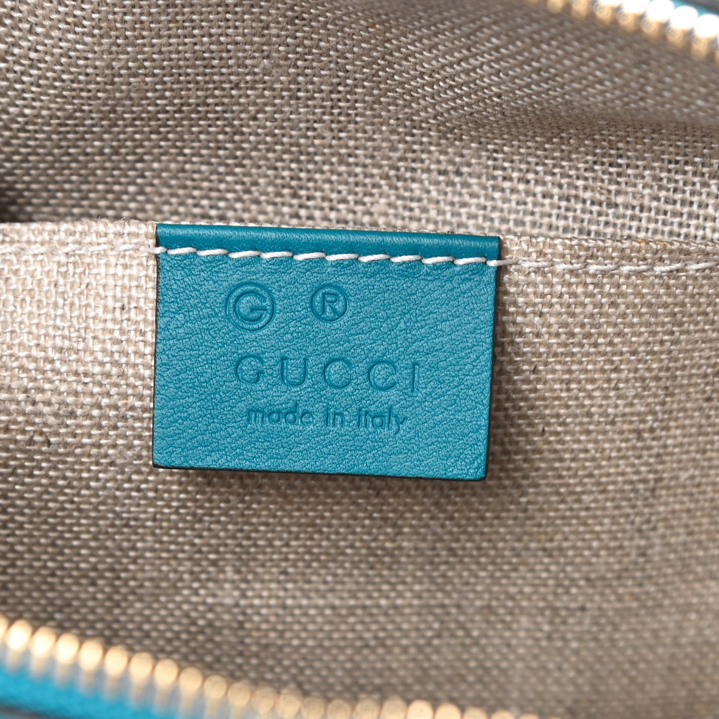 Microguccissima Mini Dome Bag Deep Cobalt