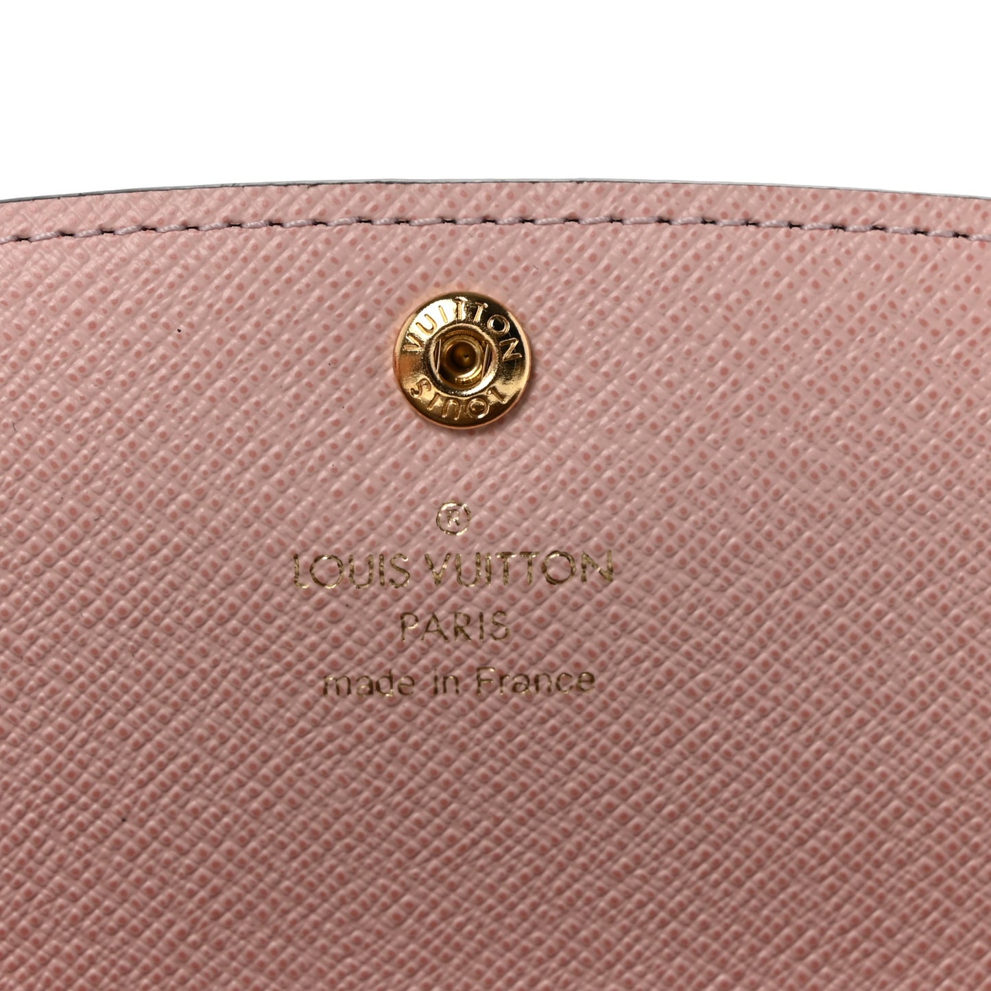Monogram Emilie Wallet Rose Ballerine