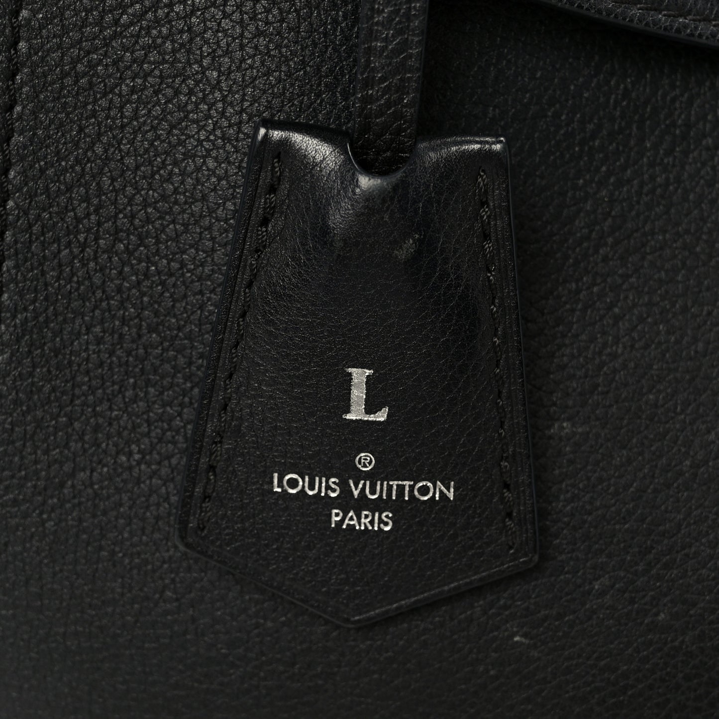 Soft Calfskin My Lockme Top Handle Black