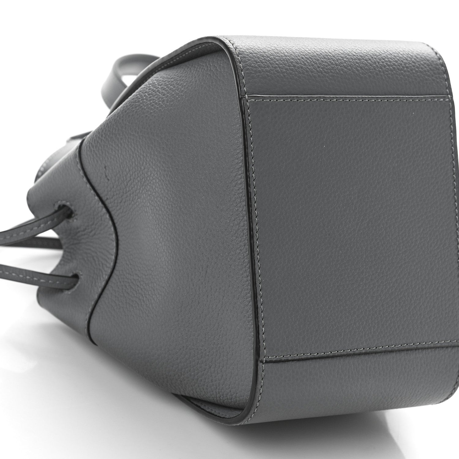 Loewe Soft Grained Calfskin Compact Hammock Shoulder Bag Grey 9 of 11