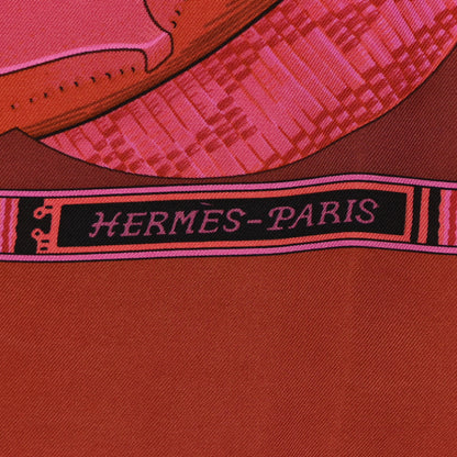 Hermes Silk Au Son du Tam Tam Scarf 90 2 of 8