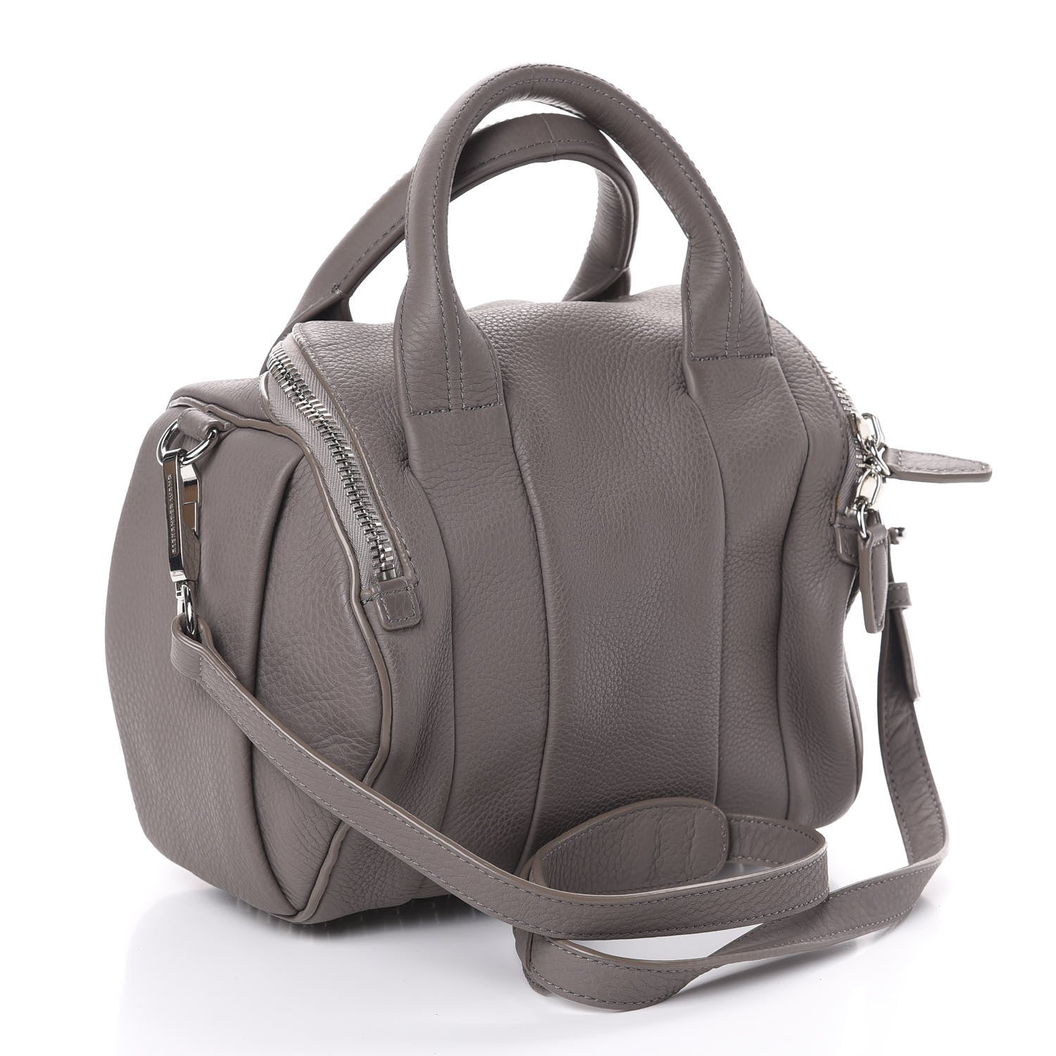 Alexander Wang Pebbled Lambskin Rockie Mink Silver Hardware 3 of 9