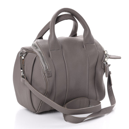 Alexander Wang Pebbled Lambskin Rockie Mink Silver Hardware 3 of 9