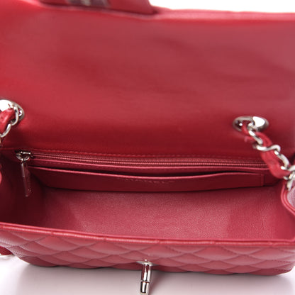 Chanel Caviar Quilted Mini Rectangular Flap Dark Pink 5 of 11