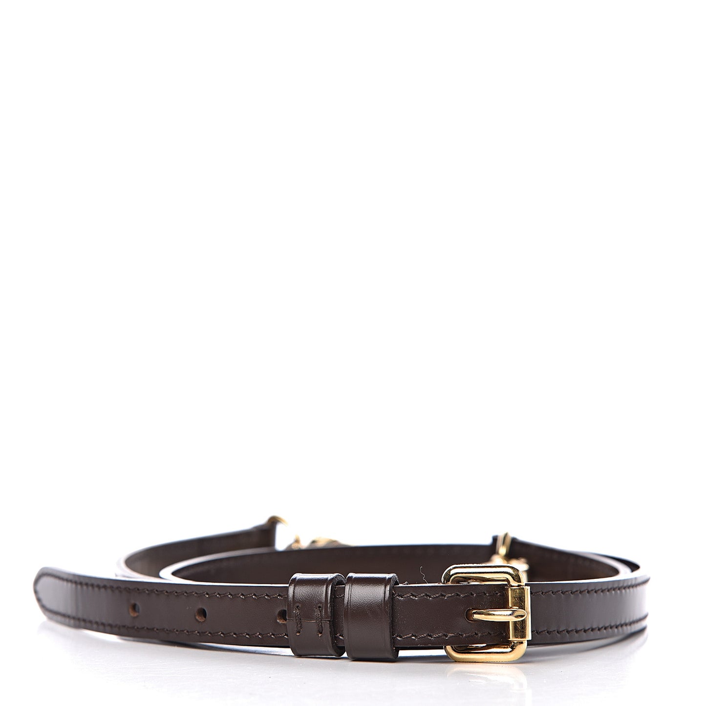 Calfskin 16mm Adjustable Shoulder Strap Brown