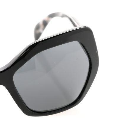 Prada Acetate Sunglasses SPR 16R Black Tortoise Grey 7 of 8