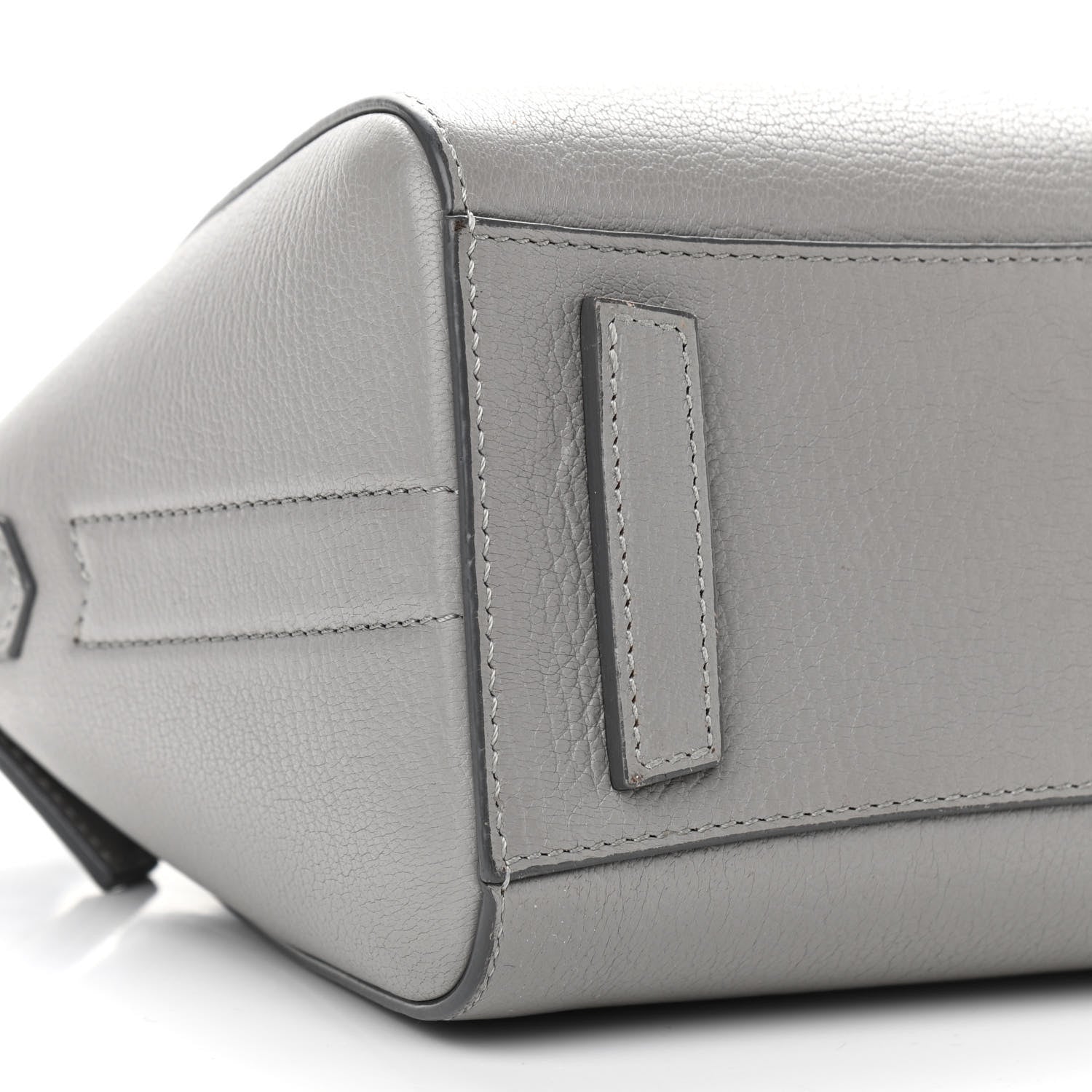 Givenchy Sugar Goatskin Mini Antigona Pearl Grey 9 of 12