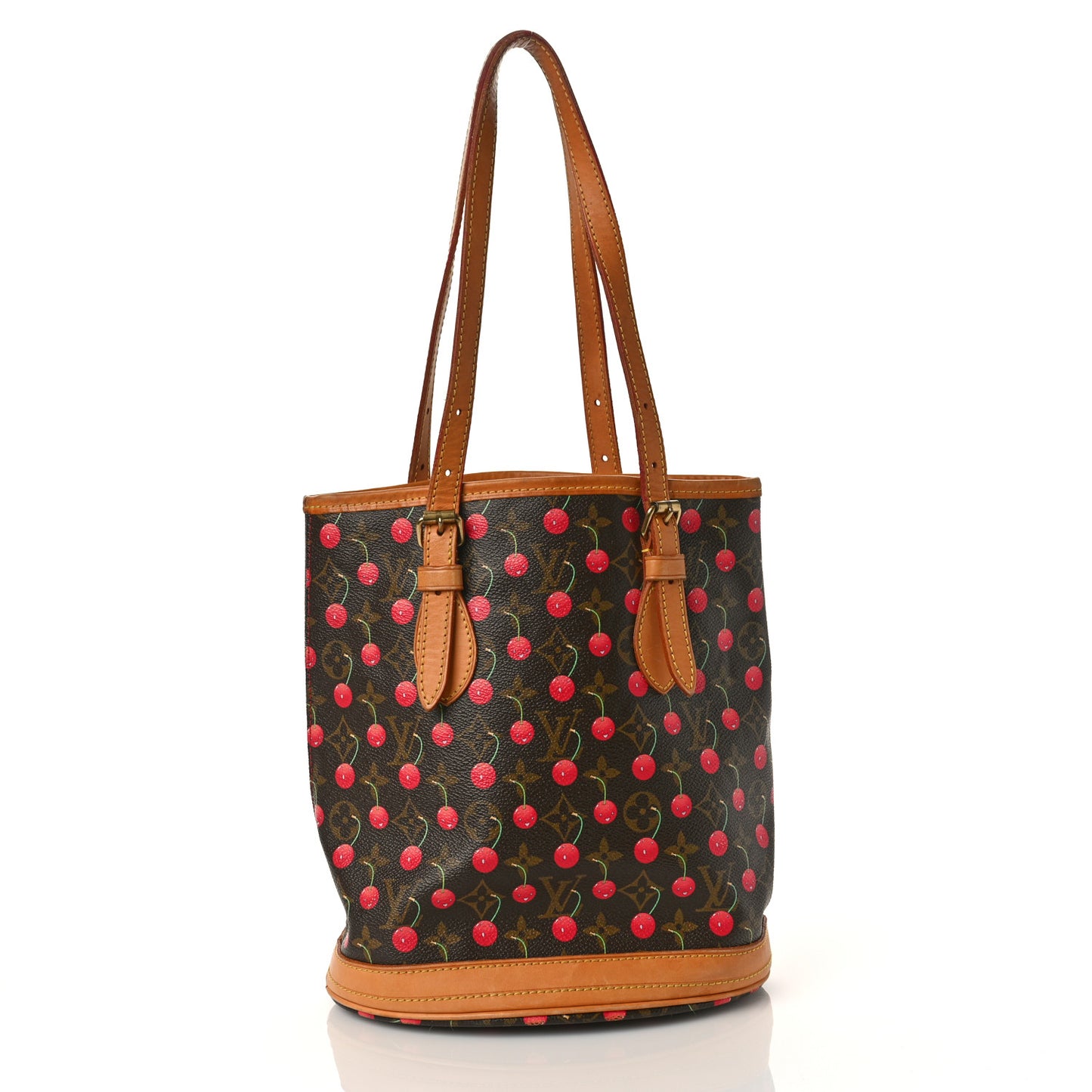 Monogram Cerises Bucket Bag