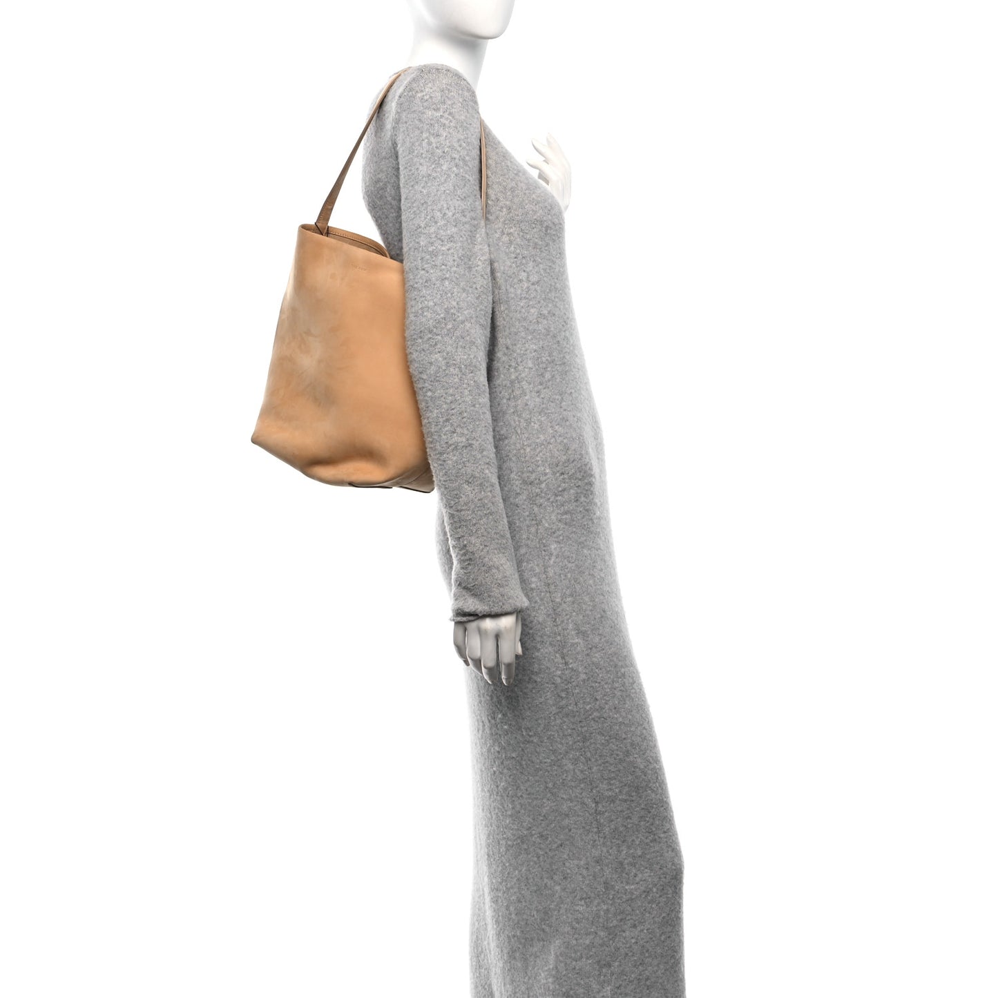Nubuck Medium N/S Park Tote Croissant