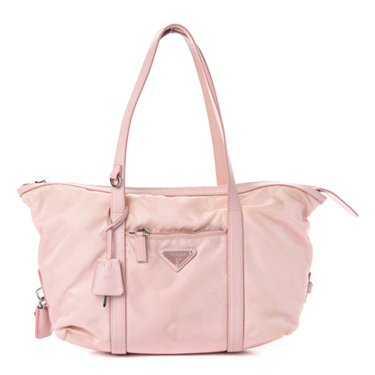 Prada Tessuto Nylon Shopping Satchel Alabastro 1 of 10