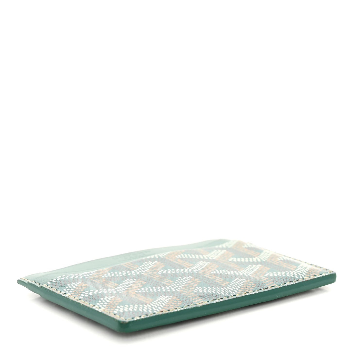 Goyardine Saint Sulpice Card Holder Green