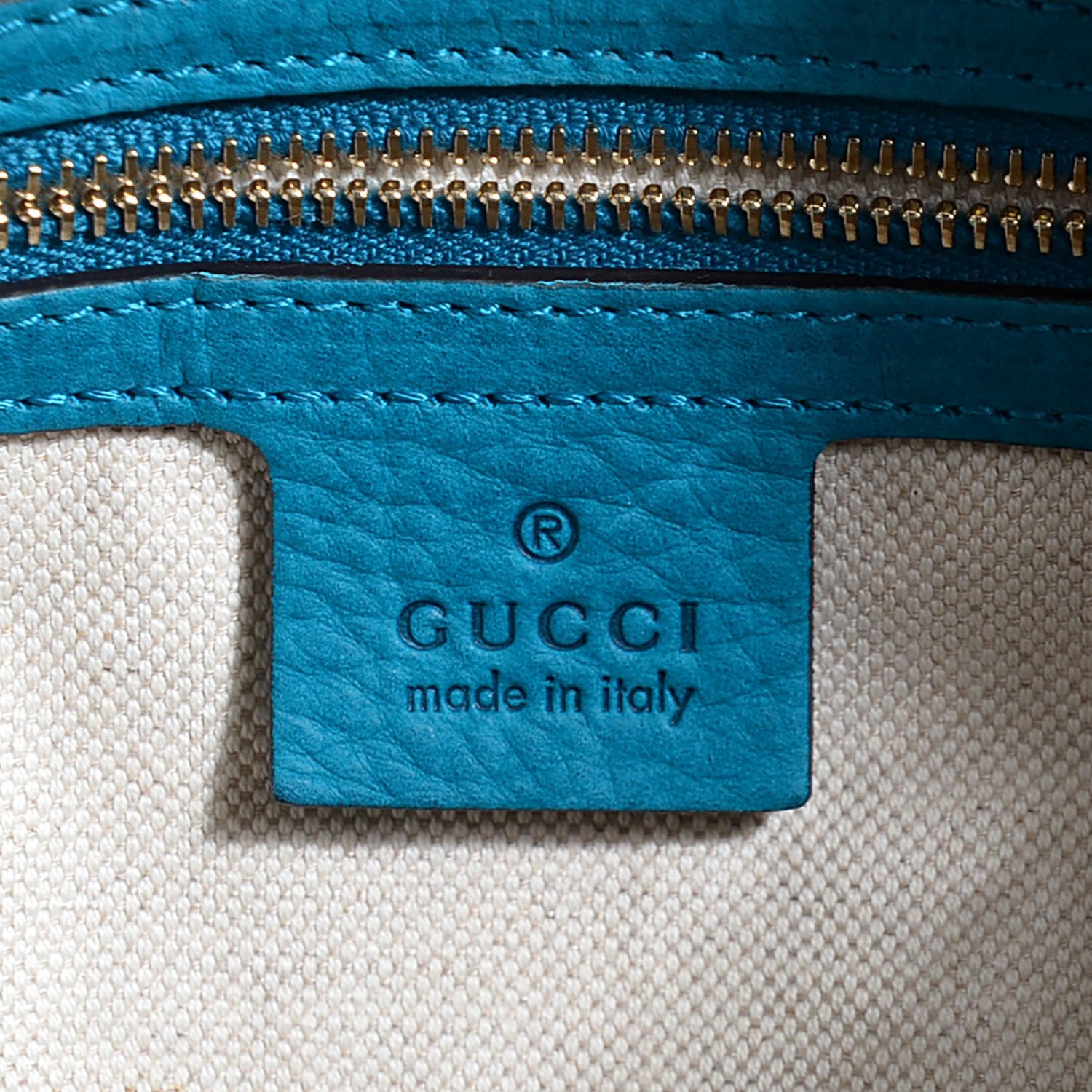 Gucci Monogram Vintage Web Medium Boston Teal 6 of 10