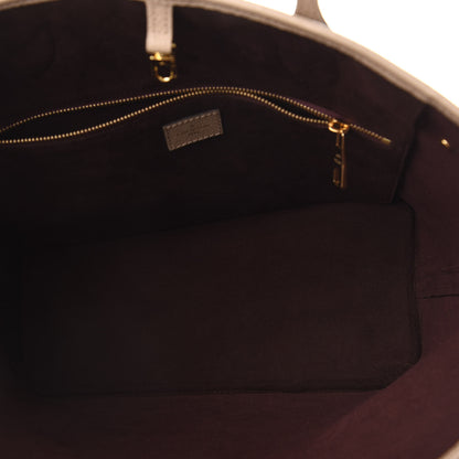 Louis Vuitton Empreinte Monogram Giant Neverfull MM Tourterelle 5 of 9
