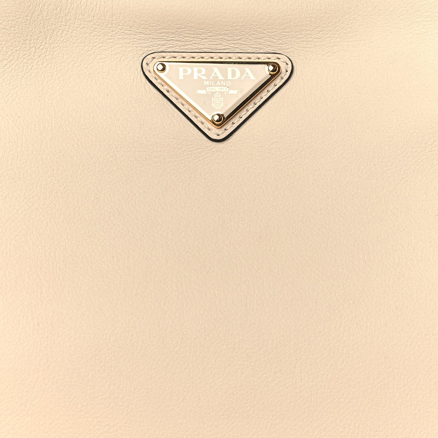 Soft Calfskin Large Aimée Shoulder Bag Travertine