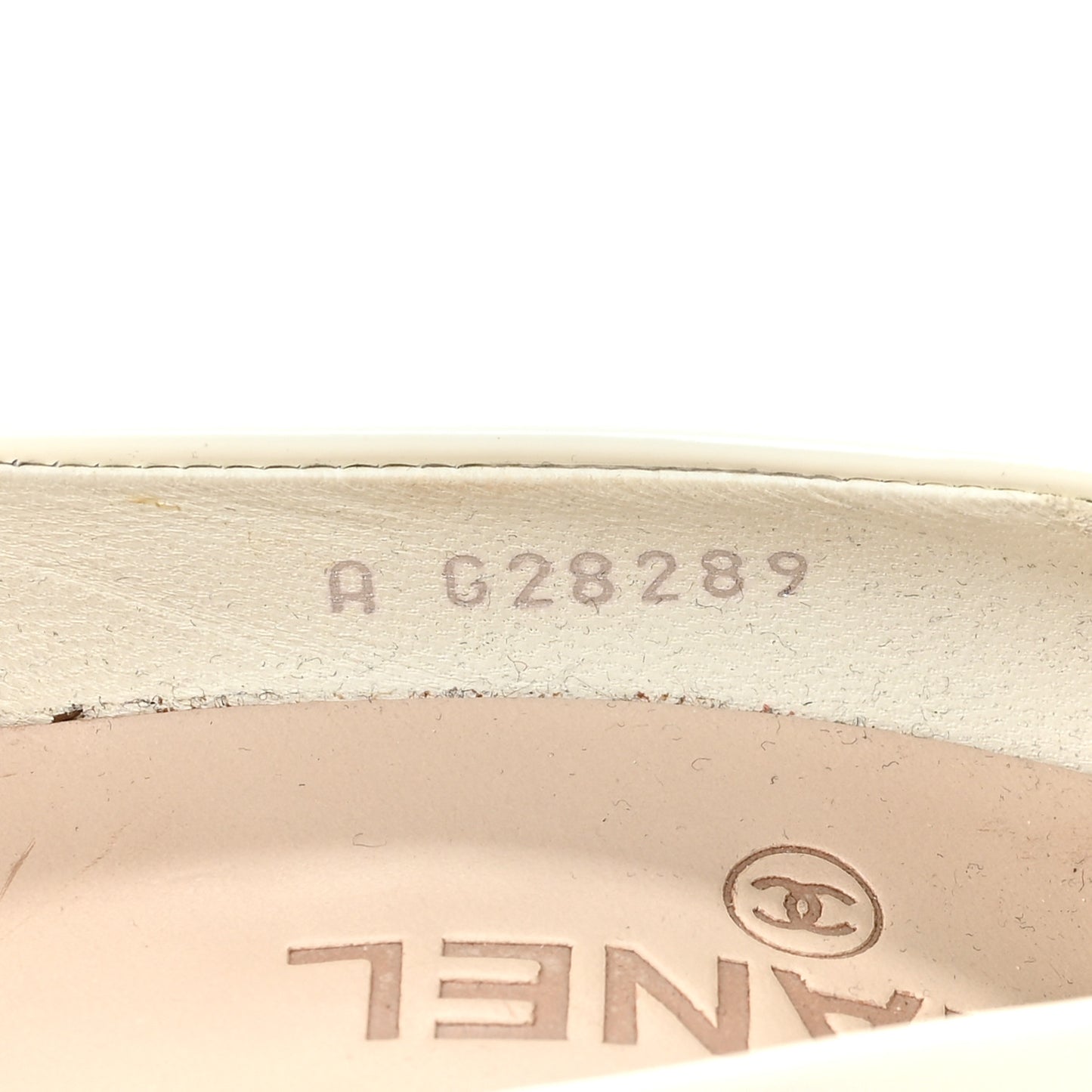 Patent Cap Toe CC Pumps 38.5 White Black