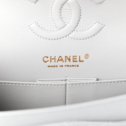 Chanel Caviar Quilted Small Double Flap Grey 6 of 10