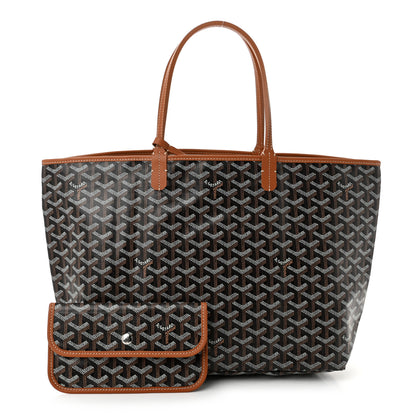 Goyard Goyardine Saint Louis PM Black Gold 3 of 11