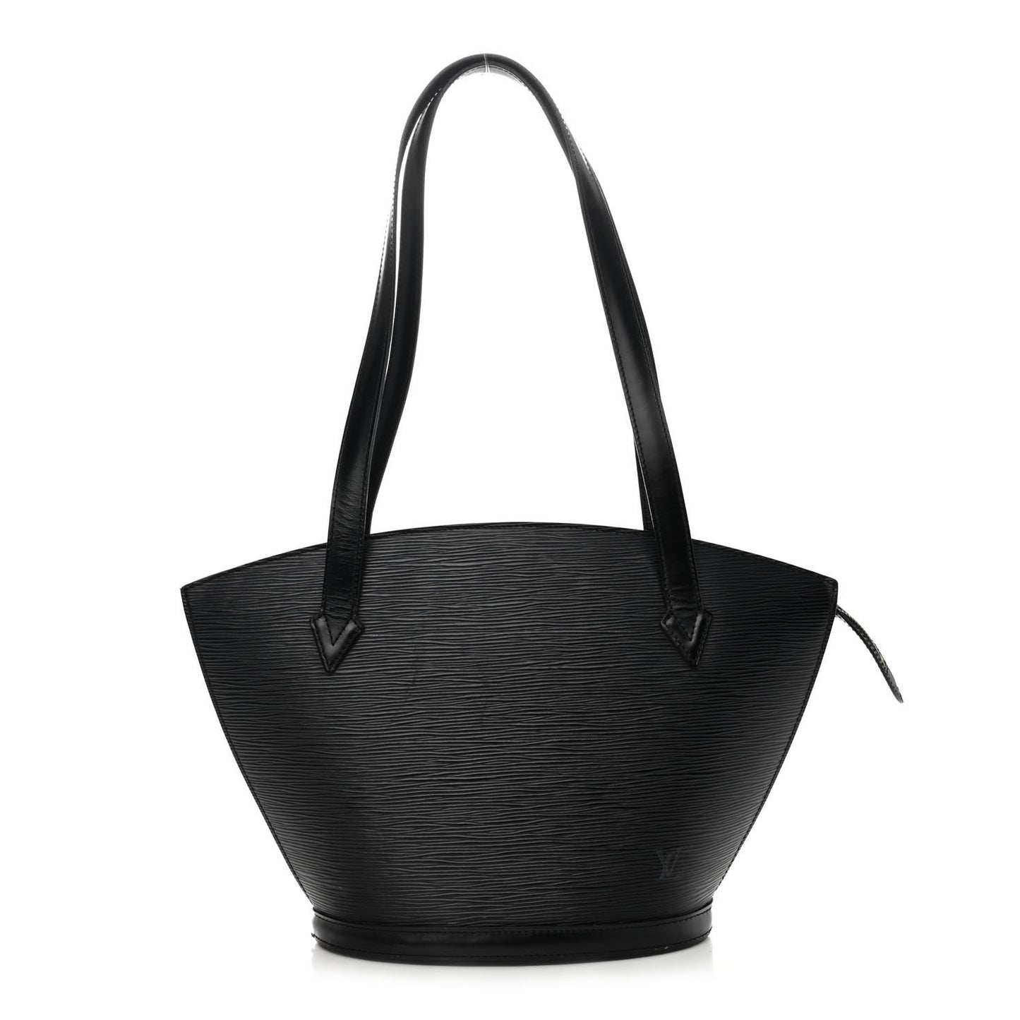 Epi Saint Jacques PM Long Straps Black