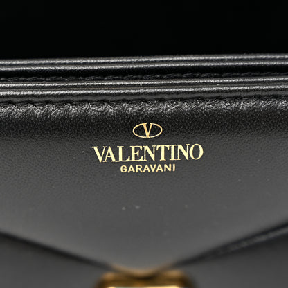 Valentino Garavani Nappa One Stud Chain Clutch Black 6 of 10