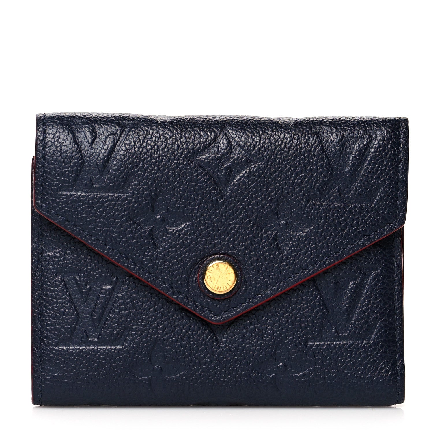 Louis Vuitton Empreinte Victorine Wallet Marine Rouge 1 of 9