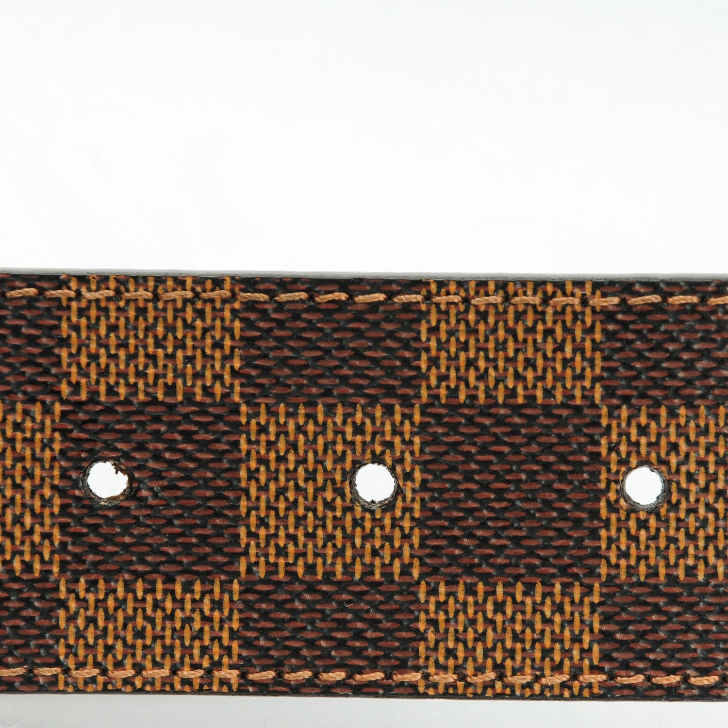 Louis Vuitton Damier Ebene 40mm LV Initiales Belt 85 34 3 of 8