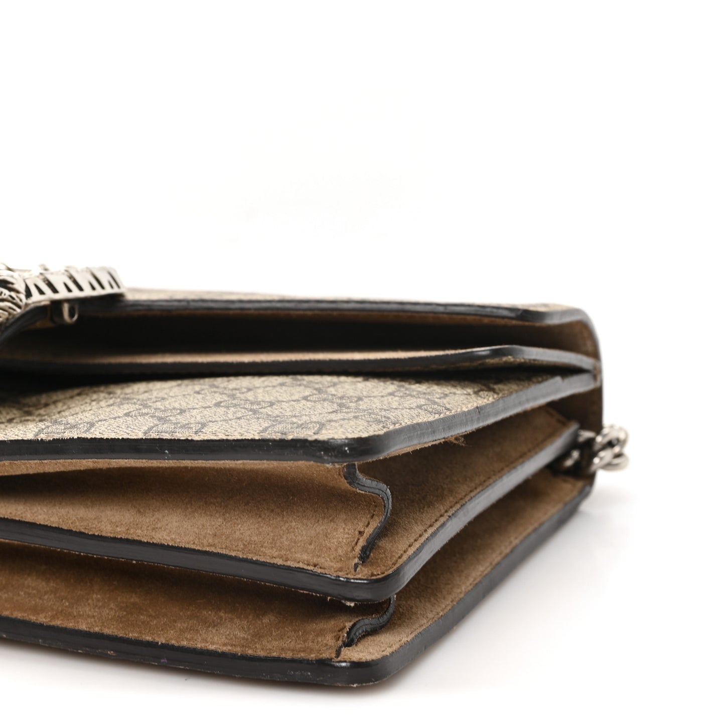 GG Supreme Monogram Small Dionysus Shoulder Bag Taupe