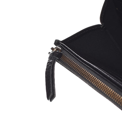 Balenciaga Agneau Classic Hardware Money Wallet Black 11 of 11