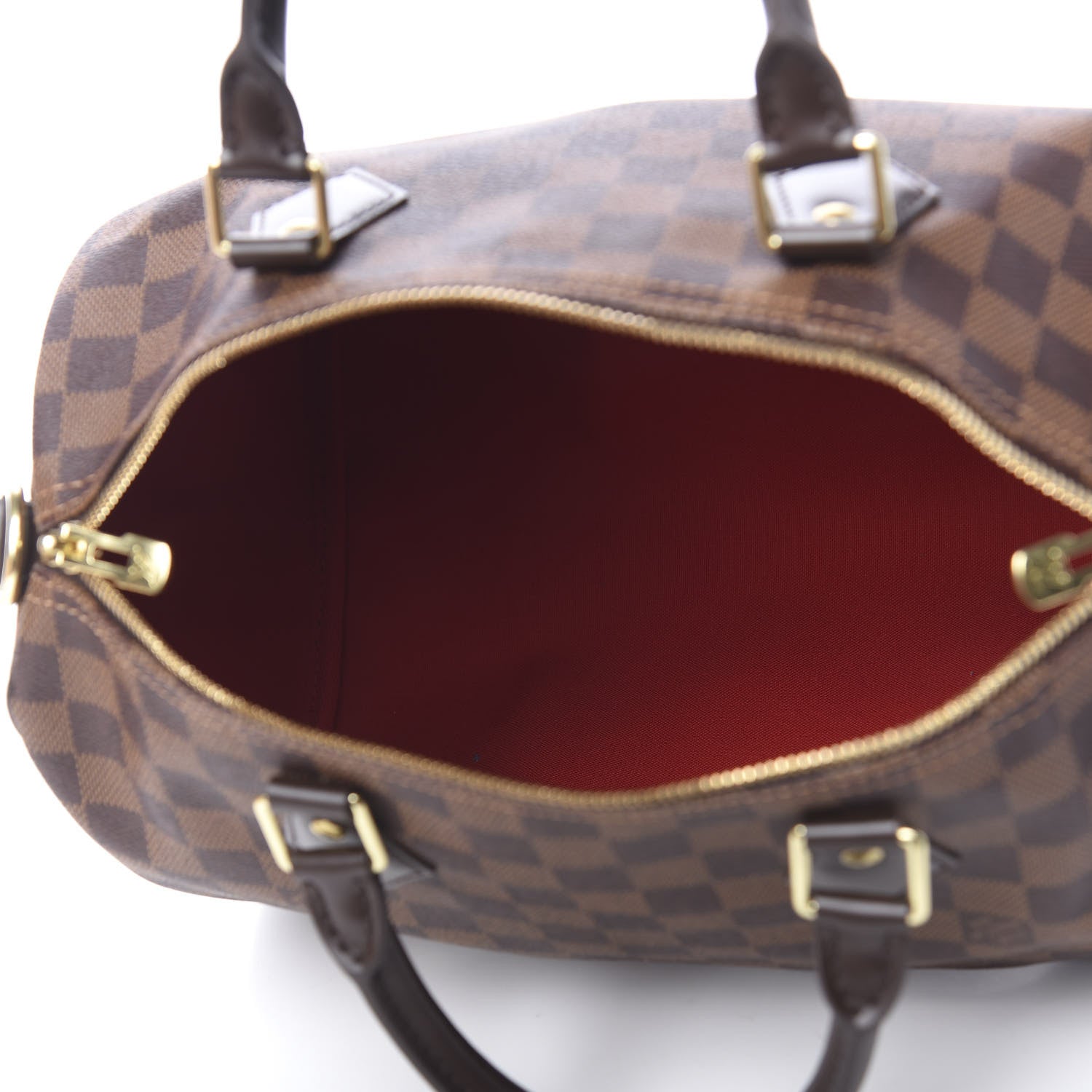 Louis Vuitton Damier Ebene Speedy Bandouliere 30 6 of 13