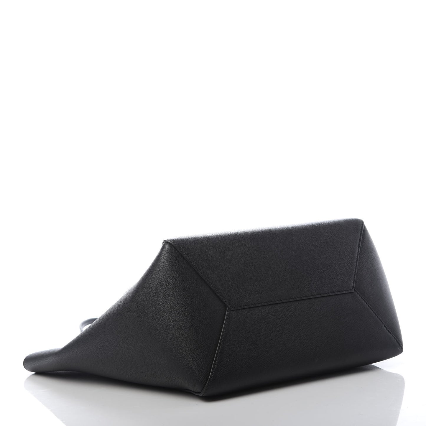 Calfskin Lockme Cabas Black