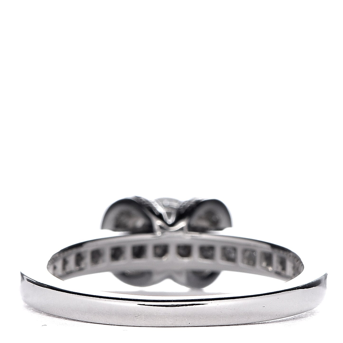 Platinum Diamond .41ct Ribbon Engagement Ring 49 5
